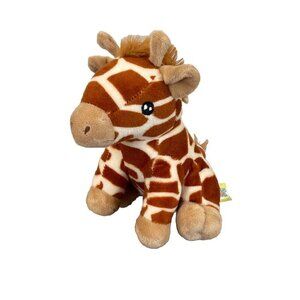 My Zoo Clinic Animal Care Center Giraffe Plush Replacement Baby Brown Beige Toy